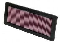 Filtro de repuesto K&N compatible con Mini Cooper S 1.6L-L4 2006 (UE) 2007 (EE. UU.) (33-2936) K&N