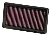 Filtro de repuesto K&N compatible con Nissan Versa 1.8L-L4 2007 (33-2375) K&N