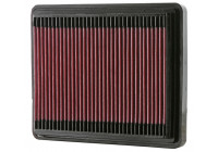 Filtro de repuesto K&N compatible con Porsche 944 2.5i Turbo 1985-1991 (33-2081) K&N