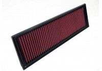 Filtro de repuesto K&N compatible con Porsche 944S L4-2.5L 16v 1987-1988 (33-2640) K&N