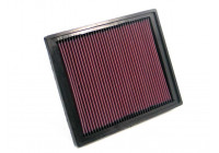 Filtro de repuesto K&N compatible con Saab 9.3 2.0/2.3/2.5 2004-2006 (33-2337) K&N