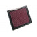 Filtro de repuesto K&N compatible con Saab 9.3 2.0/2.3/2.5 2004-2006 (33-2337) K&N