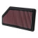 Filtro de repuesto K&N para Acura MDX 2001-2006 y Honda Pilot 2003-2008 (33-2200) K&N, Miniatura 2