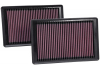 Filtro de repuesto K&N para Jaguar XK/XKR 5.0L V8 2006- (33-2445) K&N