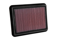 Filtro de repuesto K&N para Mazda 2 1.5D 2015-2016/ Mazda 3 1.5 2013-2016, 1.5D 2015-2016 / CX-3 1.5D 2015 33-5038 K&N