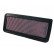 Filtro de repuesto K&N para Toyota Highlander Hybrid 3.3L-V6 2006 Lexus RX400H (33-2344) K&N