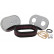 Filtro de repuesto para carburador ovalado K&N (56-1270) K&N