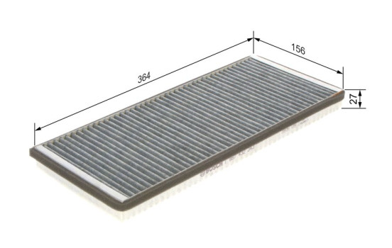 R2343 filtro de carbón activo mb Bosch, Imagen 4