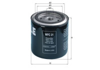Filtro de refrigerante WFC 21 Mahle