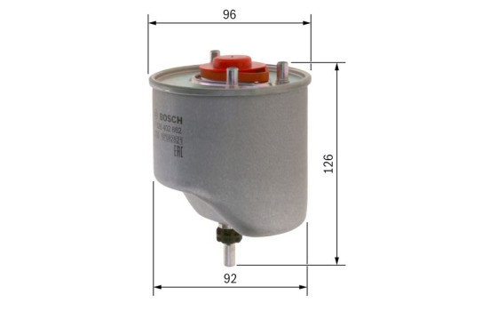 Bosch N2862 - Filtro diésel para coche, Imagen 13