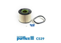 Filtro de combustible C529 Purflux