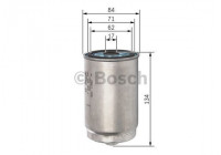 Filtro de combustible F 026 402 097 Bosch