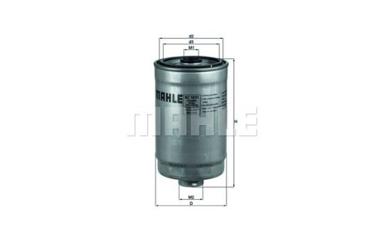 Filtro de combustible KC 101/1 Mahle