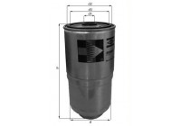 Filtro de combustible KC 182 Mahle