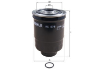 Filtro de combustible KC 578D Mahle