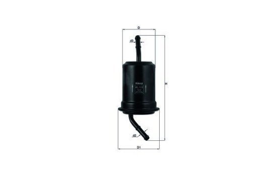 Filtro de combustible KL 115 Mahle, Imagen 3