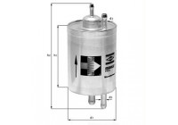 Filtro de combustible KL 149 Mahle