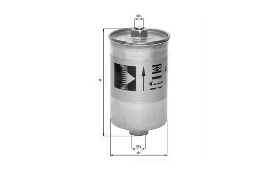 Filtro de combustible KL 30 Mahle