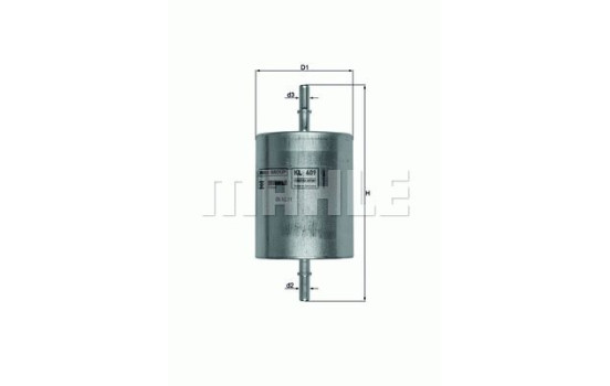 Filtro de combustible KL 409 Mahle