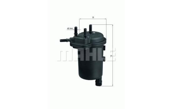 Filtro de combustible KL 430 Mahle, Imagen 2