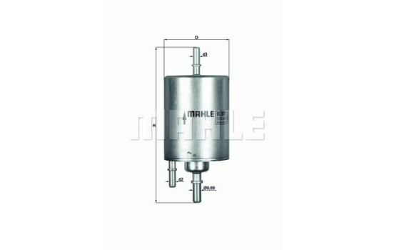 Filtro de combustible KL 571 Mahle