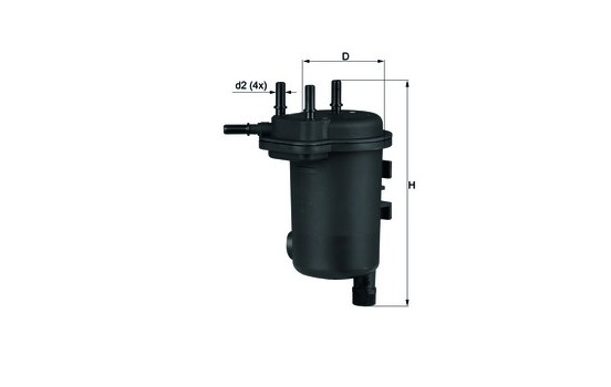 Filtro de combustible KL 633D Mahle