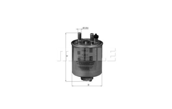 Filtro de combustible KL 638 Mahle