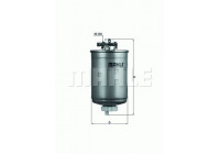 Filtro de combustible KL 77 Mahle