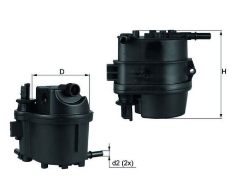 Filtro de combustible KL 779 Mahle