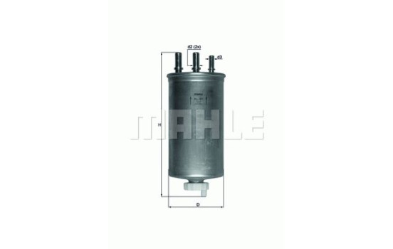 Filtro de combustible KL 781 Mahle