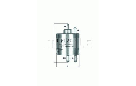 Filtro de combustible KL 87 Mahle