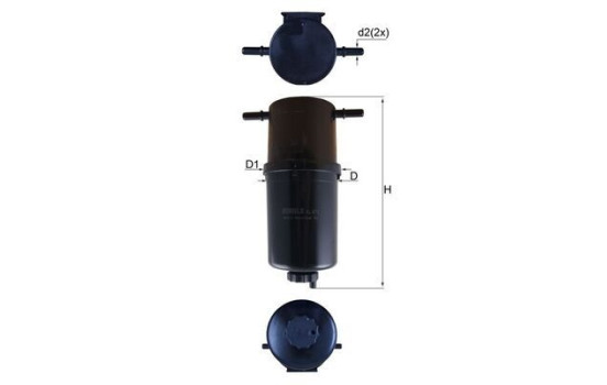 Filtro de combustible KL 873 Mahle