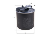 Filtro de combustible KL 914 Mahle