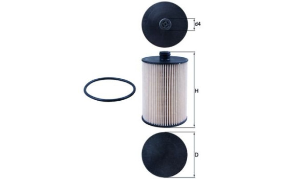 Filtro de combustible KX 226D Mahle, Imagen 2