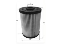 Filtro de combustible KX 265D Mahle