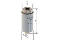 Filtro de combustible N2040 Bosch
