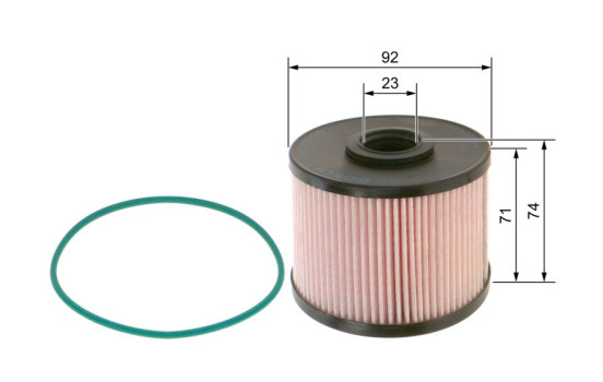 Filtro de combustible N2120 Bosch, Imagen 5