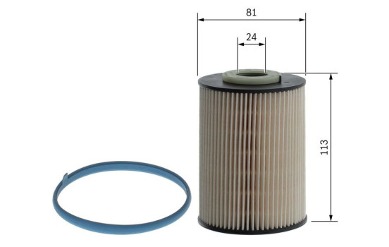 Filtro de combustible N2128 Bosch, Imagen 8