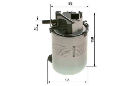 Filtro de combustible N2218 Bosch, Imagen 5