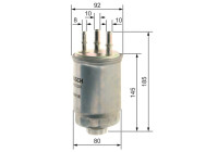 Filtro de combustible N2229 Bosch