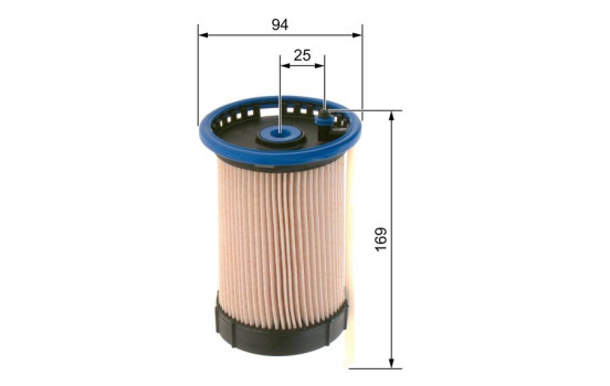 Filtro de combustible N2254 Bosch, Imagen 5