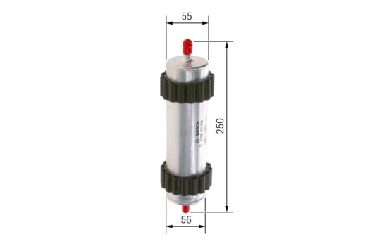 Filtro de combustible N2808 Bosch, Imagen 5