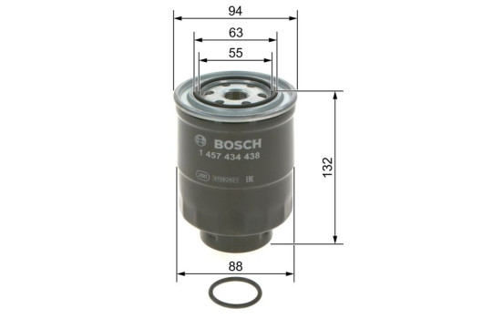 Filtro de combustible N4438 Bosch, Imagen 6