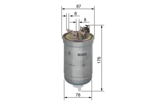 Filtro de combustible N6267 Bosch, Imagen 6