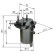 Filtro de combustible N7013 Bosch, Miniatura 3