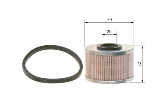 Filtro de combustible N9657 Bosch, Imagen 5