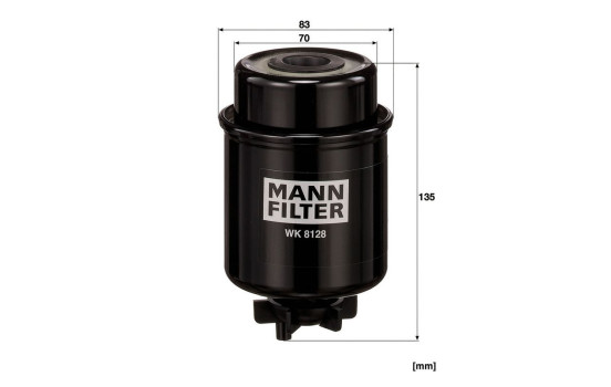 Filtro de combustible WK 8128 Mann, Imagen 3