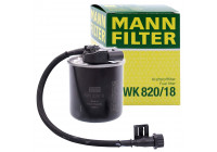 Filtro de combustible WK 820/18 Mann