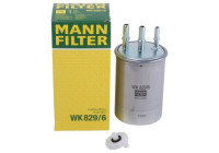 Filtro de combustible WK 829/6 Mann