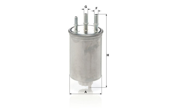 Filtro de combustible WK 829/6 Mann, Imagen 4